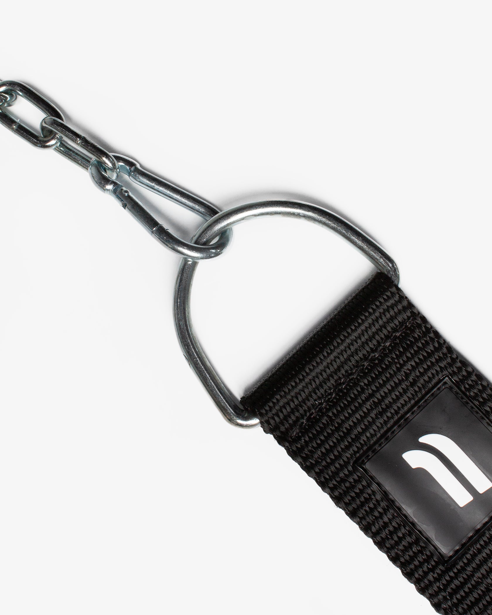 Fortex Premioum Dip Belt features extra-large, 7 mm thick D-rings for attaching the chain.