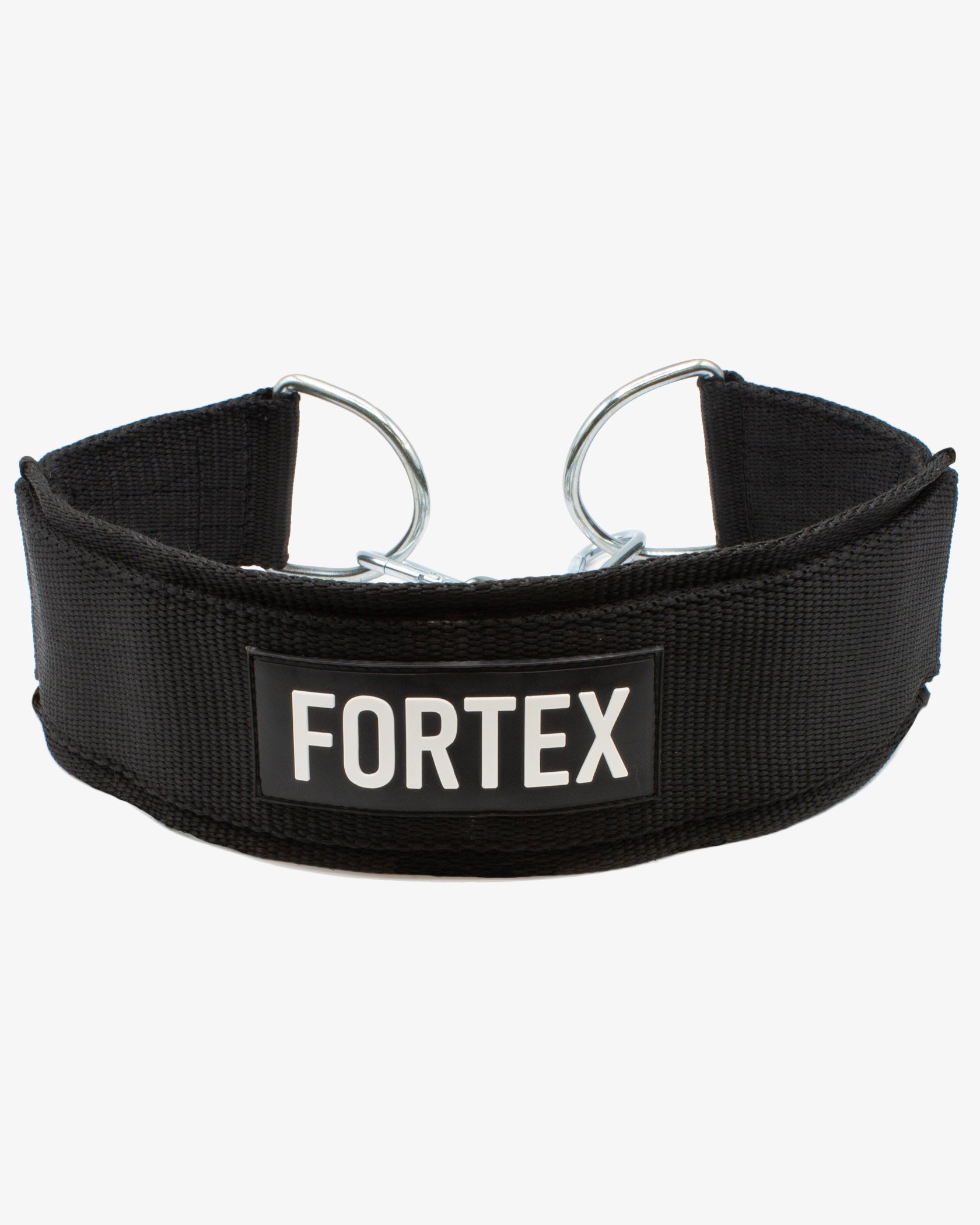 Foldable Fortex Premium Dip Belt for easy transport in a gym bag.