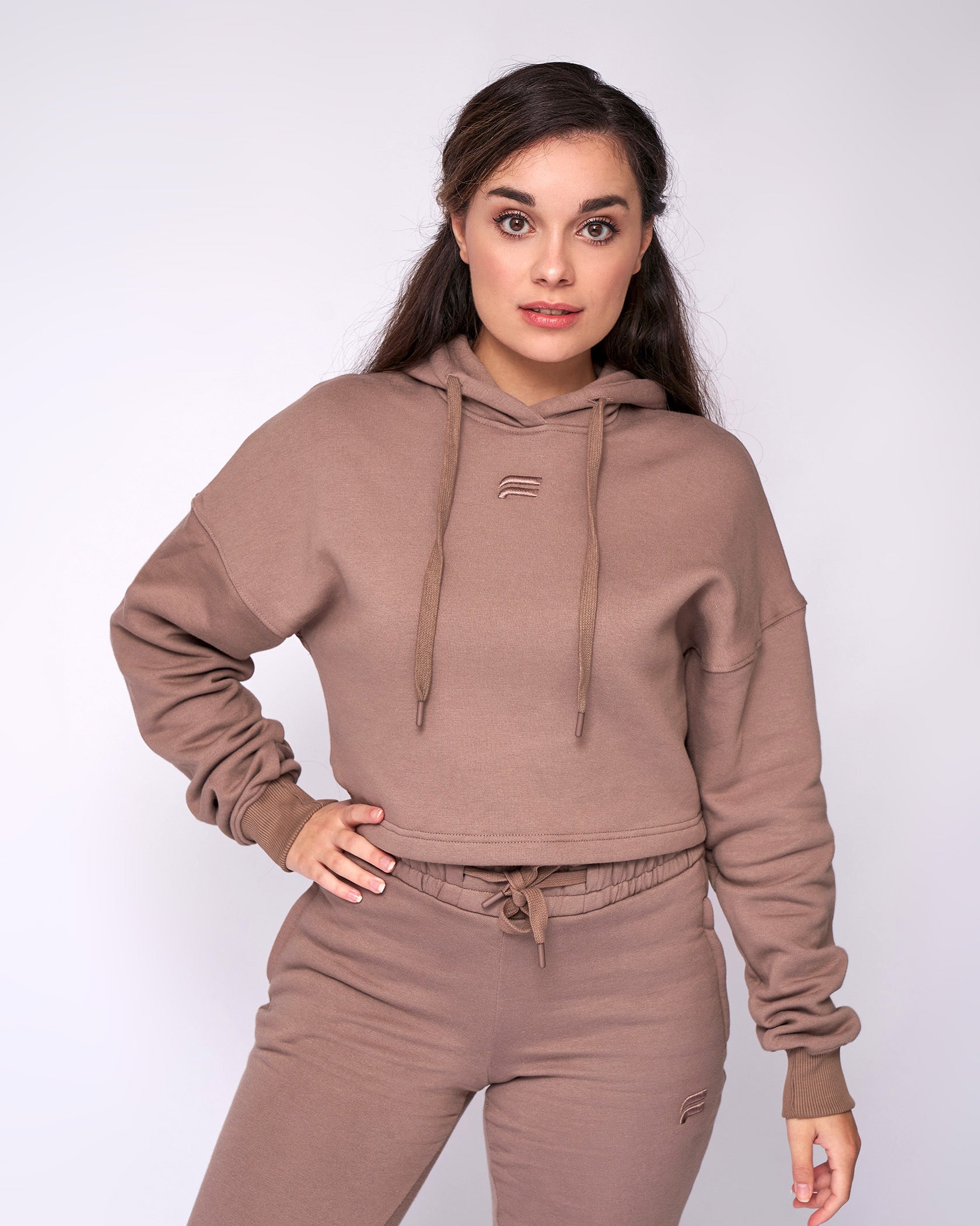 Fit cropped hoodie online