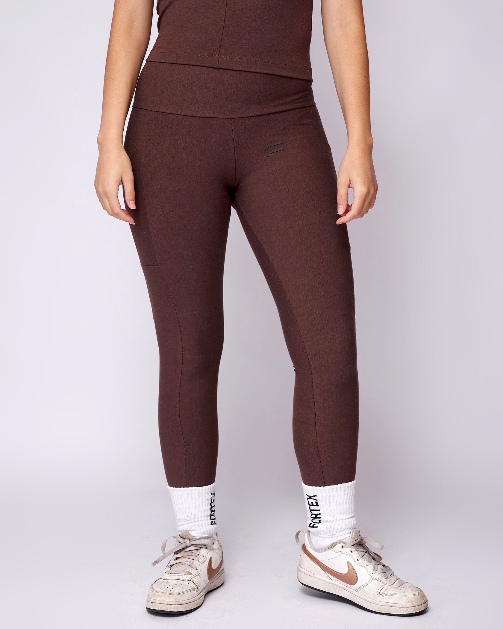 Essential Seamless Leggings - Chocolate