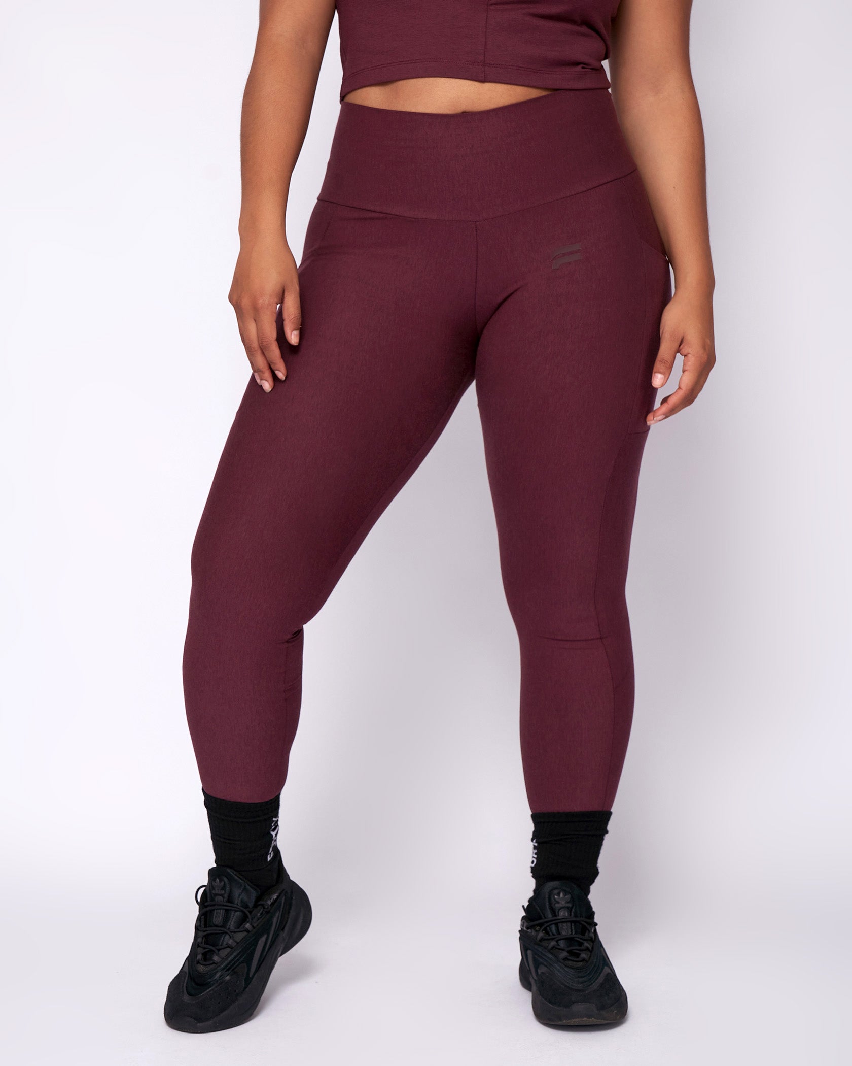 The Bamboo Legging - Mauve The Bamboo Legging - Mauve