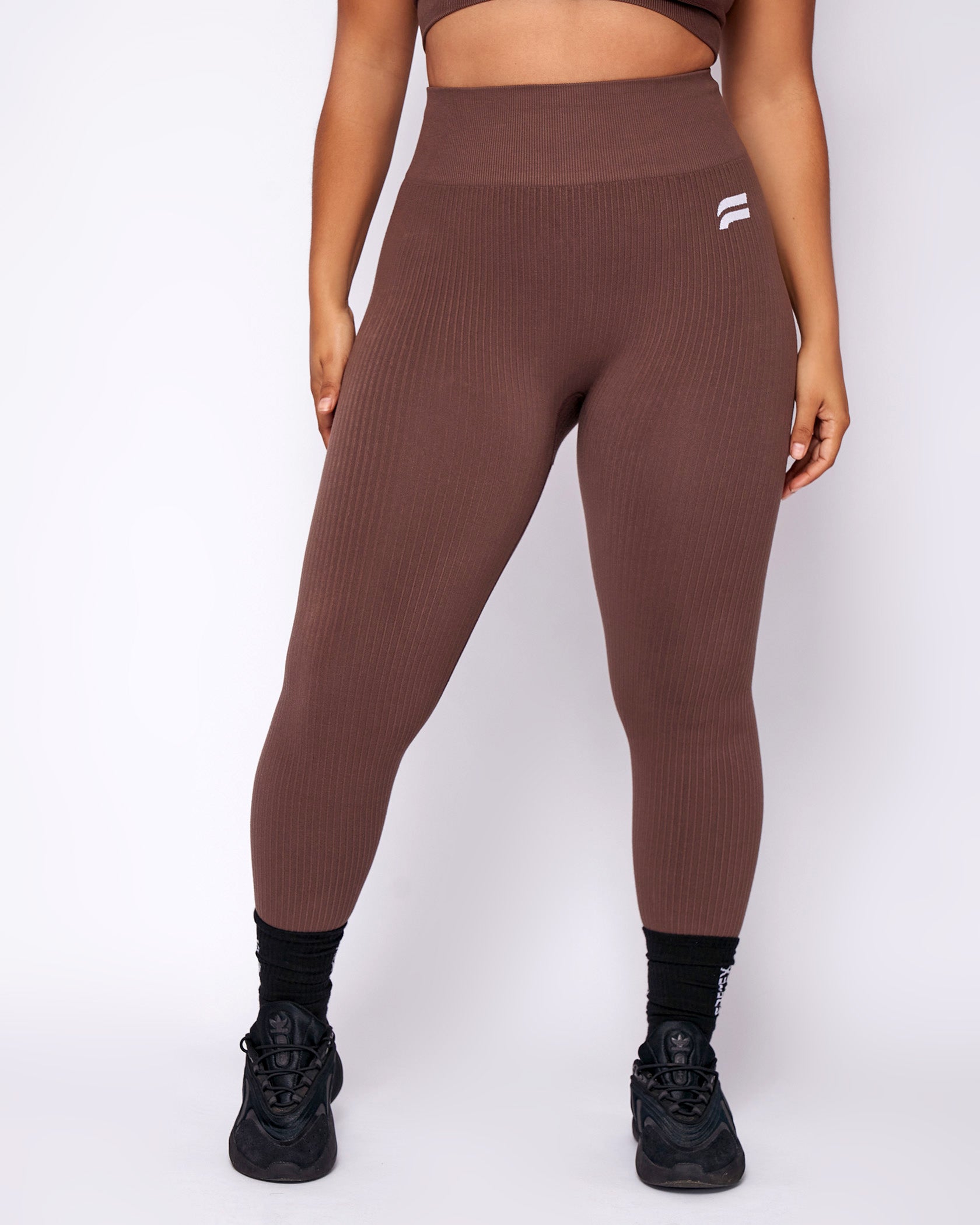 Essential Seamless Leggings - Chocolate - Fortex Fitness