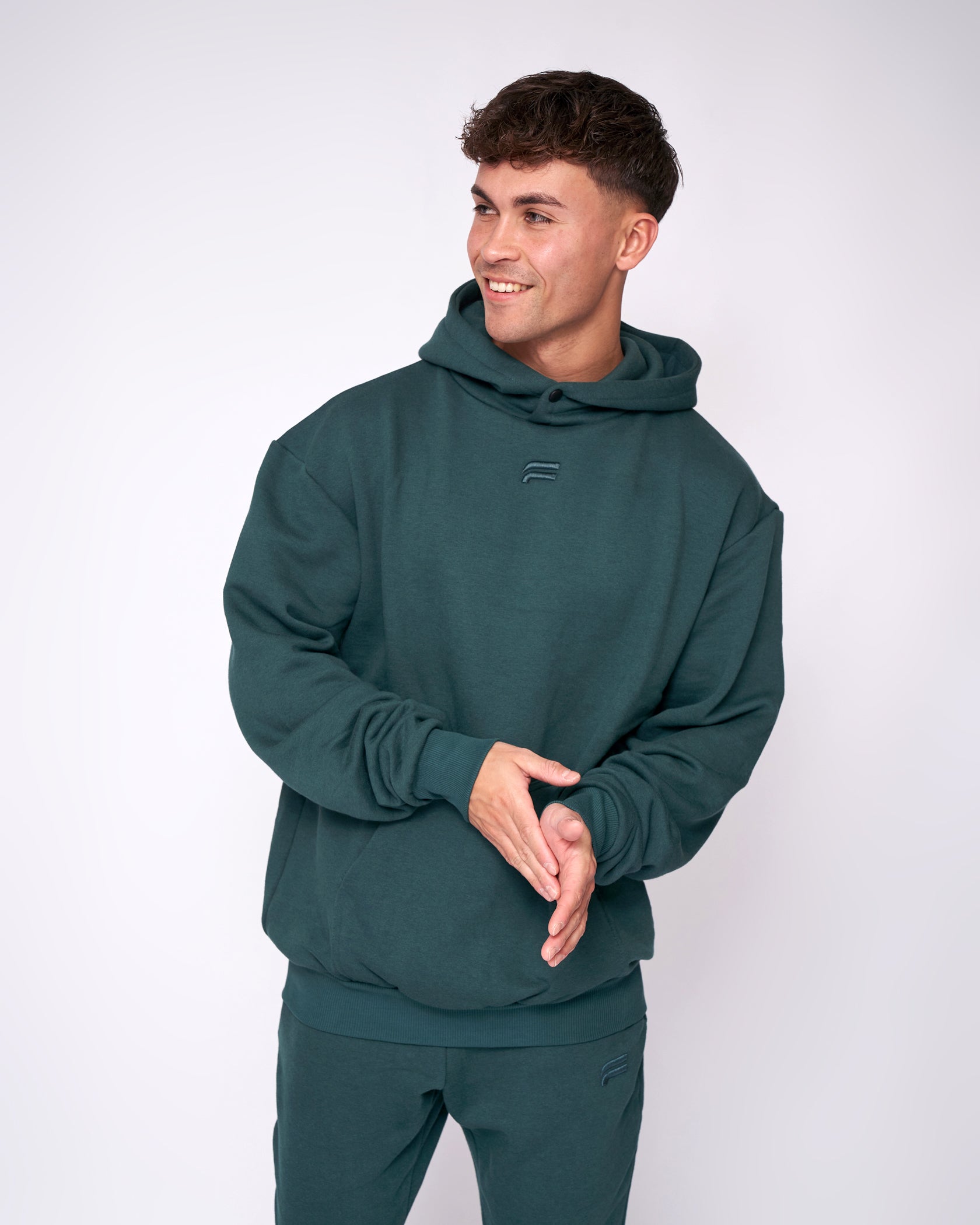 【INCHANT ME】Duffel Overfit Hoodie Zip-Up Hoodie - Non-Branded – INTO THE AM