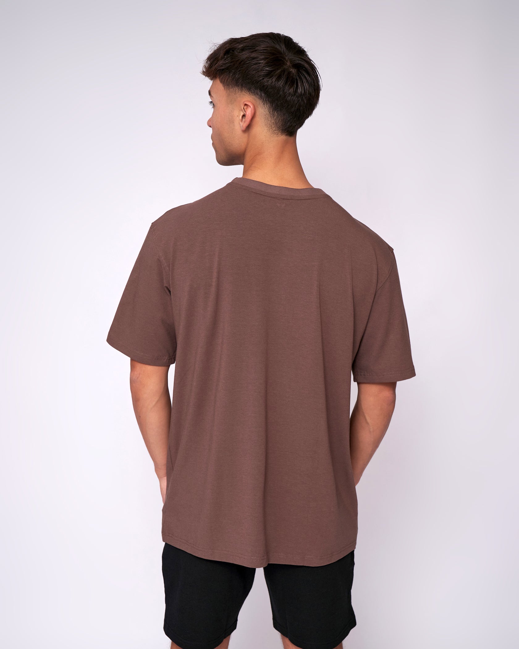 Essential Oversized T-Shirt - Chocolate - Fortex Fitness