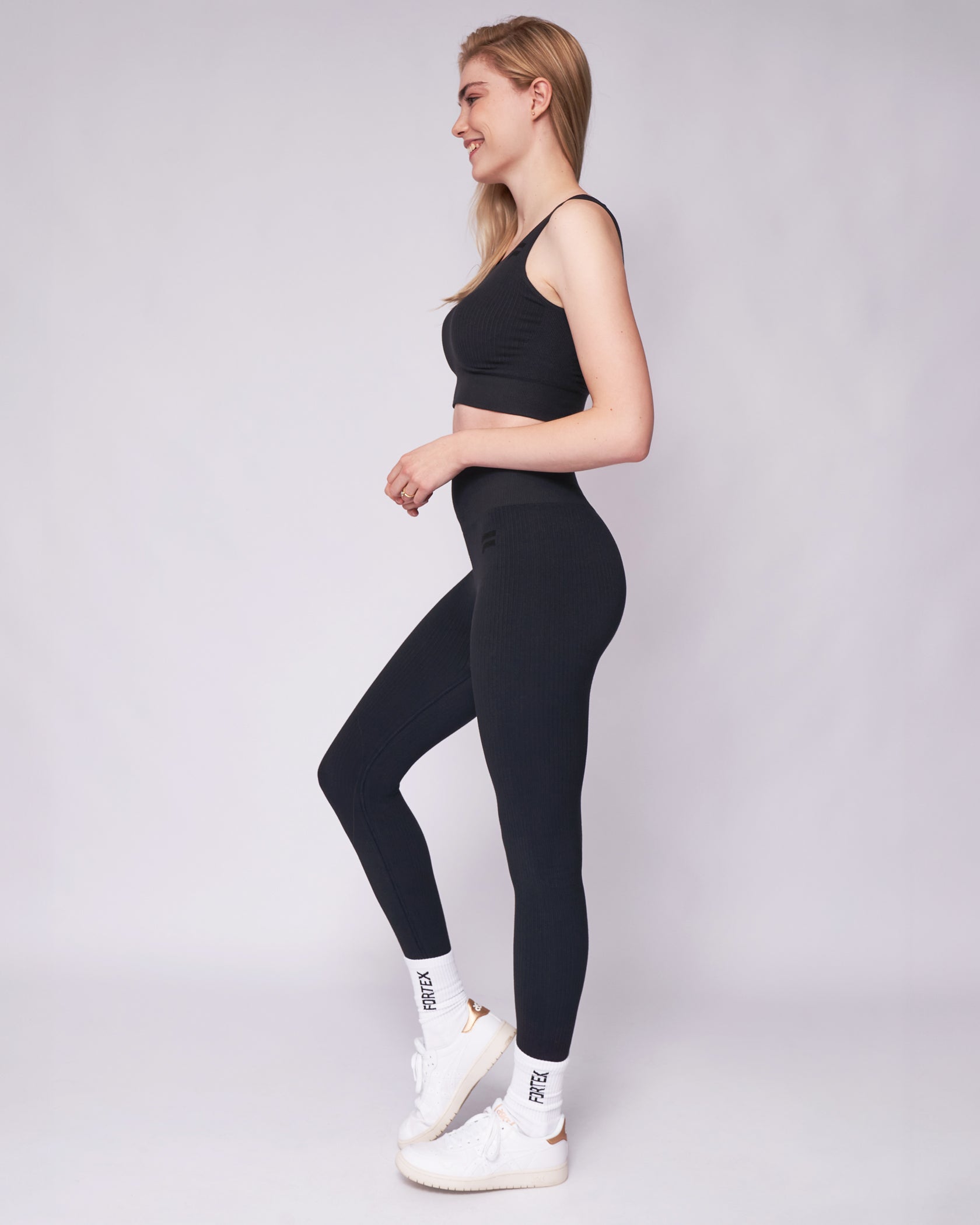 Essential Seamless Leggings - Shadow Grey - Fortex Fitness