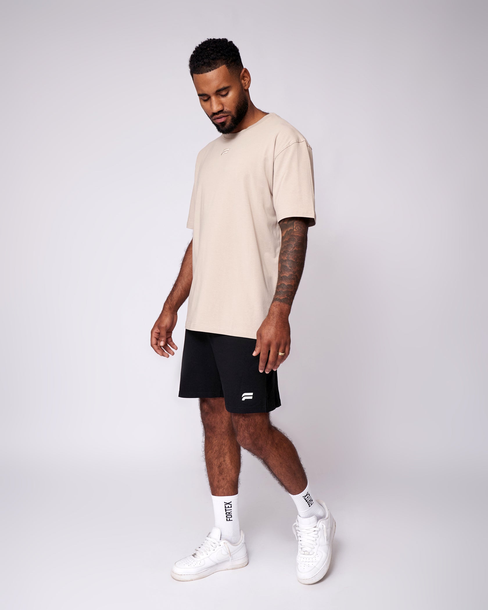 Essential Shorts - Black - Fortex Fitness