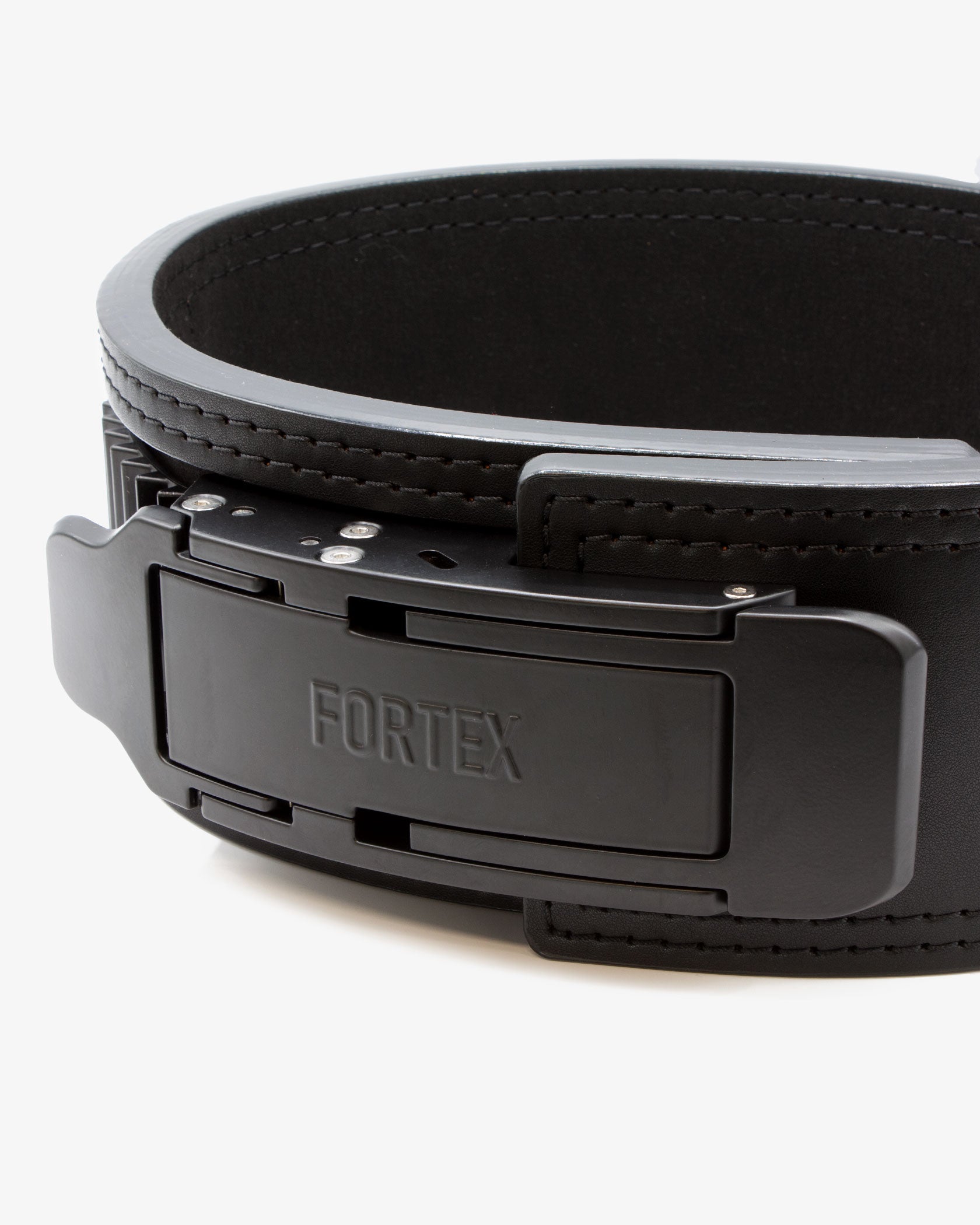 Fortex Adjustable Lever Belt 13 mm - Black - IPF Approved - Fortex