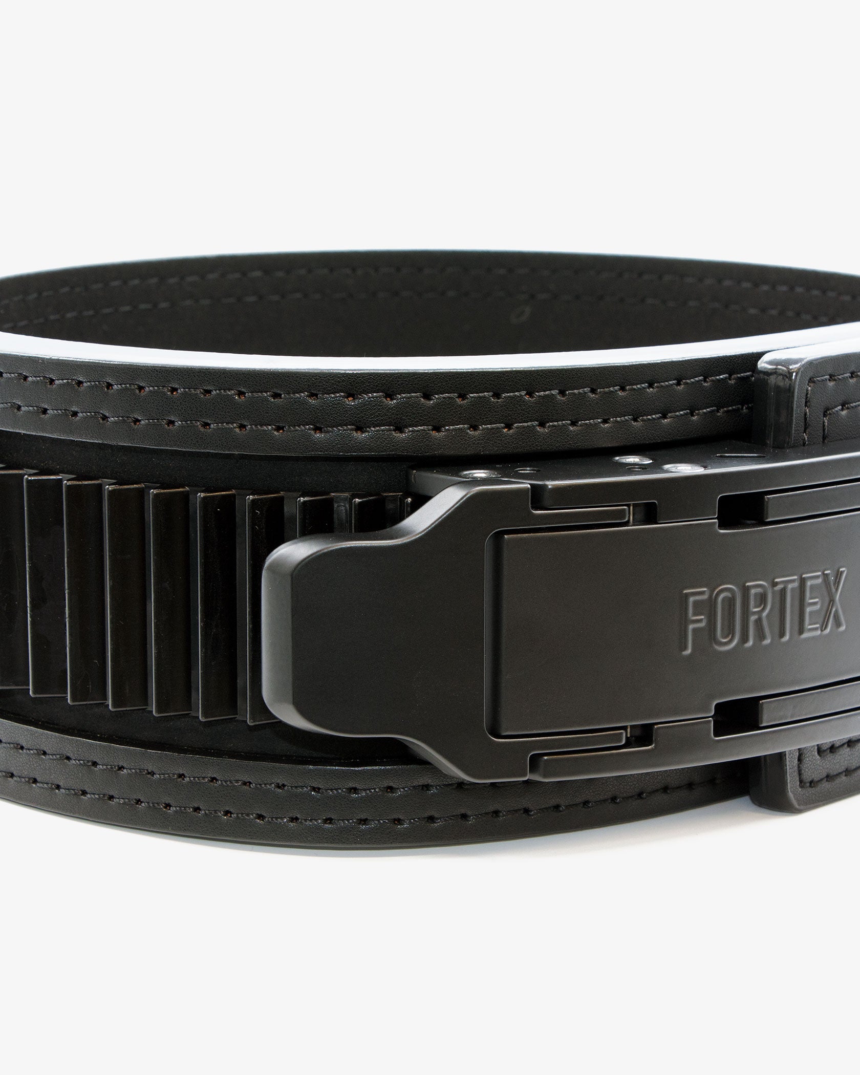 Fortex Adjustable Lever Belt 10 mm - Black - IPF Approved - Fortex