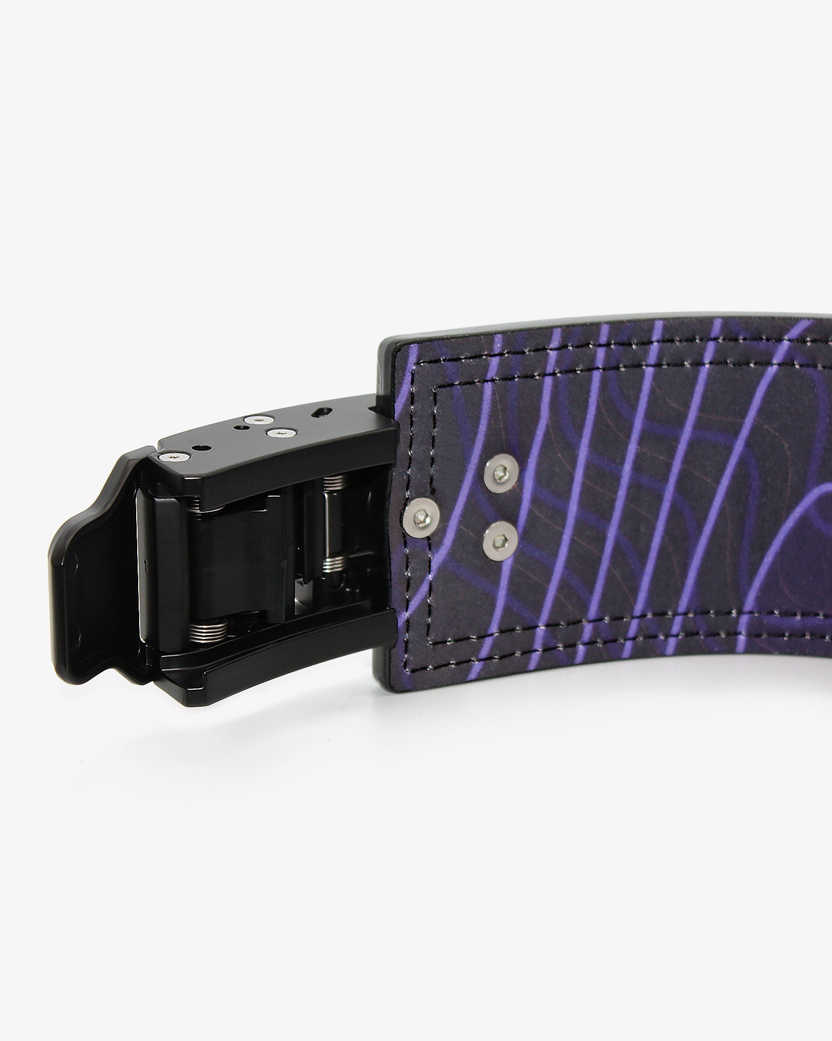 Fortex Adjustable Lever Belt 13 mm - Cosmic Purple - IPF Approved