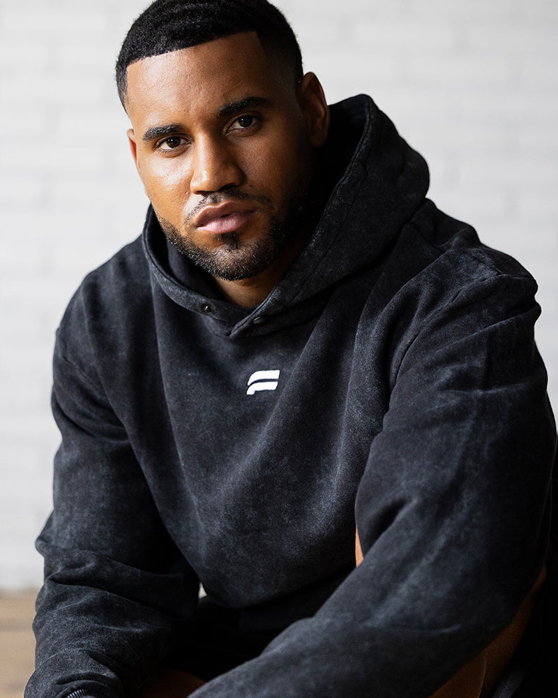 Essential Cropped Hoodie - Pine - Fortex Fitness